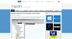 Desktop Screenshot of kapothi.com