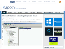 Tablet Screenshot of kapothi.com